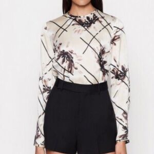 Equipment Alisanne 100% Silk Blouse in Almond Milk NWT